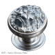 Croft 1734 Lions Head Centre Door Knob
