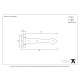 Traditional Blacksmith Smooth T Hinges