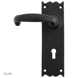Traditional Blacksmith Cottage Lever Door Handle