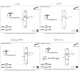 Blacksmith Pewter Patina Cromwell Lever Door Handle