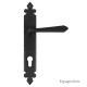 Traditional Blacksmith Cromwell Lever Door Handle