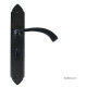 Traditional Blacksmith Gothic Curved Lever Door Handle