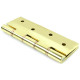 Butt Hinges Polished Brass 4 Inch Double Steel Washered