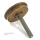 Circular Flush Latch Handle