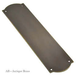 Croft 1758A Ribbon Edge Finger Plate