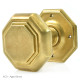 Large Flat Octagonal Knob