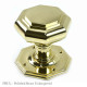 Large Flat Octagonal Knob