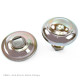 Croft 6344/6345 Contoured Round Centre Door Knob