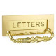 Croft 6358 Engraved Letter Plate with Handle