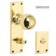 Ball Door Knob on Backplate