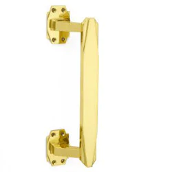 Croft 7009 Art Deco Pull Handle on Roses