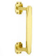 Art Deco Pull Handle on Roses
