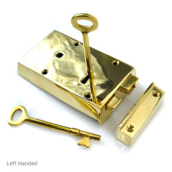 Brass Wenlock Rim Lock