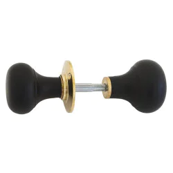 Ebony Knob Set