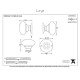 Brass Mushroom Knob Set