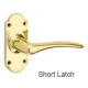 Croft 2072 Large Ornate Oaken Lever Handle