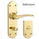 Croft 2072 Large Ornate Oaken Lever Handle