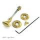 Oval Knob Turn and Release