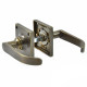 Victorian Lever Door Handle on a Square Rose