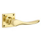 Cambridge Lever Door Handle on a Square Rose