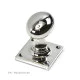 Oval Door Knob on a Square Rose