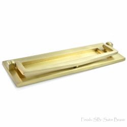 Croft 1643 Postal Knocker Letter Plate