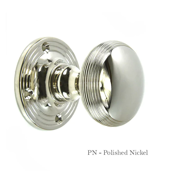 Reeded Cushion Door Knob