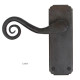 Blacksmith Beeswax Monkeytail Lever Door Handle