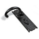 Kirkpatrick 2451 Wide Cratered Lever Door Handle with Covered Escutcheon