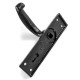 Kirkpatrick 2440 Rockingham Lever Door Handle with Covered Escutcheon