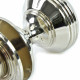 Nickel Bloxwich Door Knobs - Seconds