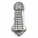 Mayfair Beehive Escutcheon - Aged Nickel Finish