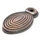 Beehive Escutcheon - Aged Bronze Finish