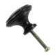 Louis Fraser 111/113 Cabinet Knob - Black Finish
