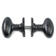 Raven Oval Door Knob Set