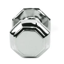 Octagon Chrome Centre Door Knob