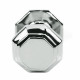 Octagon Chrome Centre Door Knob