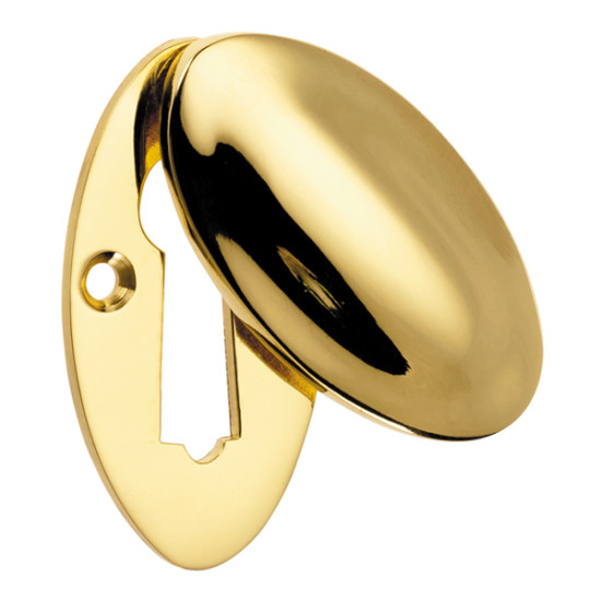 Raised Oval Covered Escutcheon