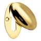 Raised Oval Covered Escutcheon