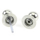 Nickel Round Door Knobs