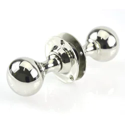 Nickel Round Door Knobs