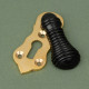 Ebony Escutcheon