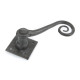 Blacksmith Beeswax Monkeytail Lever Door Handle on Diamond Rosette