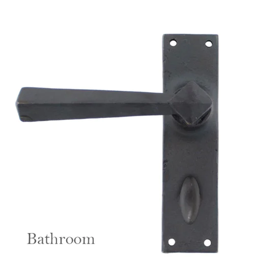 Blacksmith Beeswax Straight Lever Door Handle