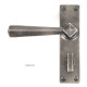 Antique Pewter Straight Lever Door Handle