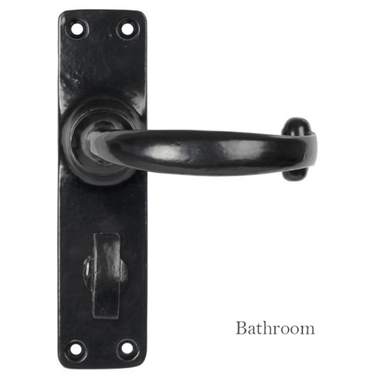 Black Lever Door Handle