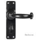 Black Lever Door Handle