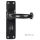 Black Lever Door Handle