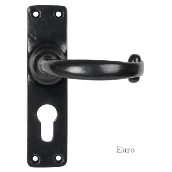 Black Lever Door Handle
