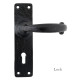 Black Lever Door Handle